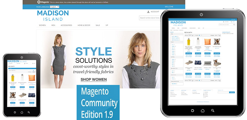 magento responsive